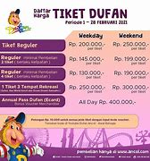 Berapa Harga Tiket Dufan Premium